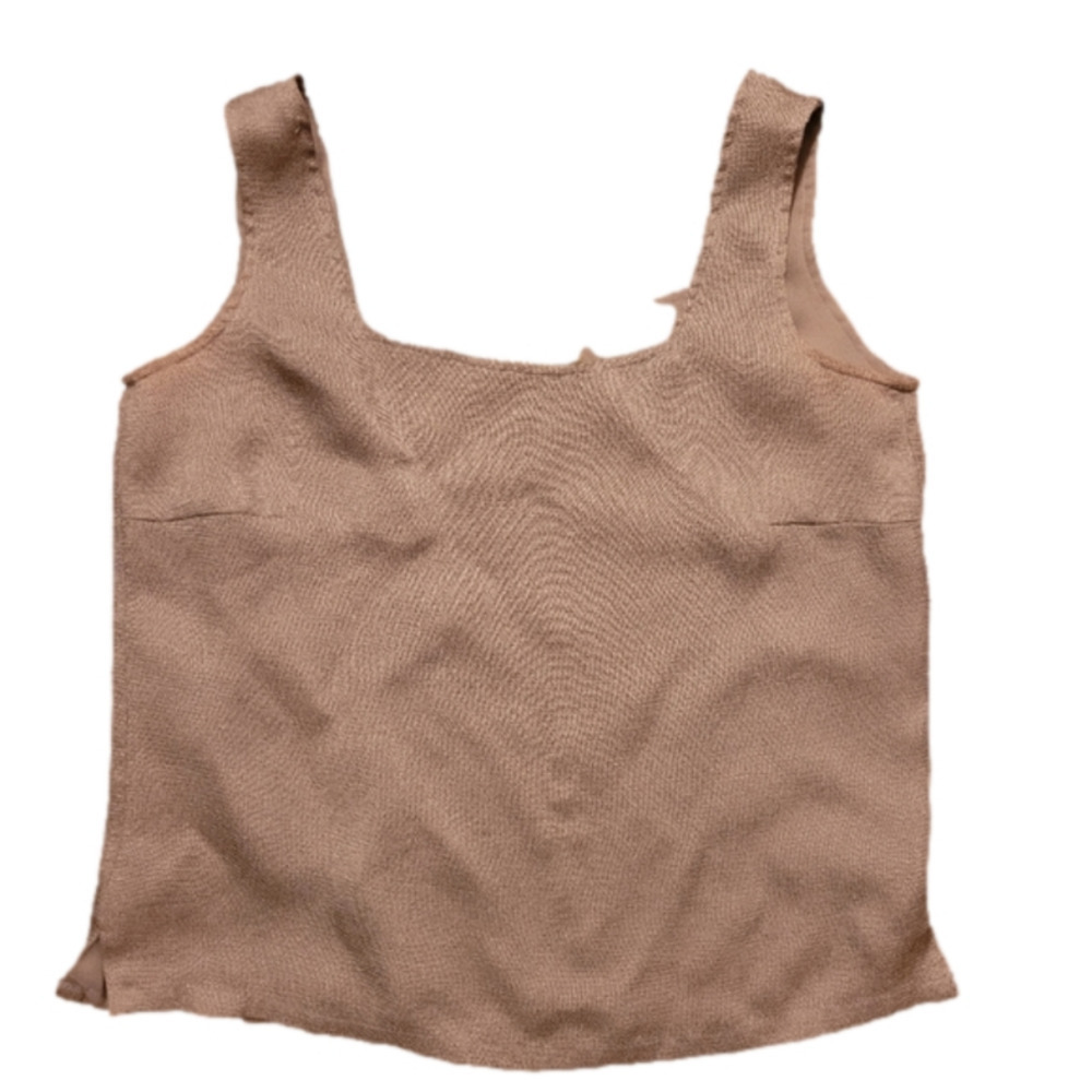 Finity NATURALS beige tank dress top. Size S. EXCELLENT CONDITION!
